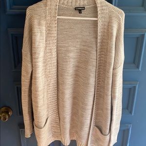 Chunky knit cardigan